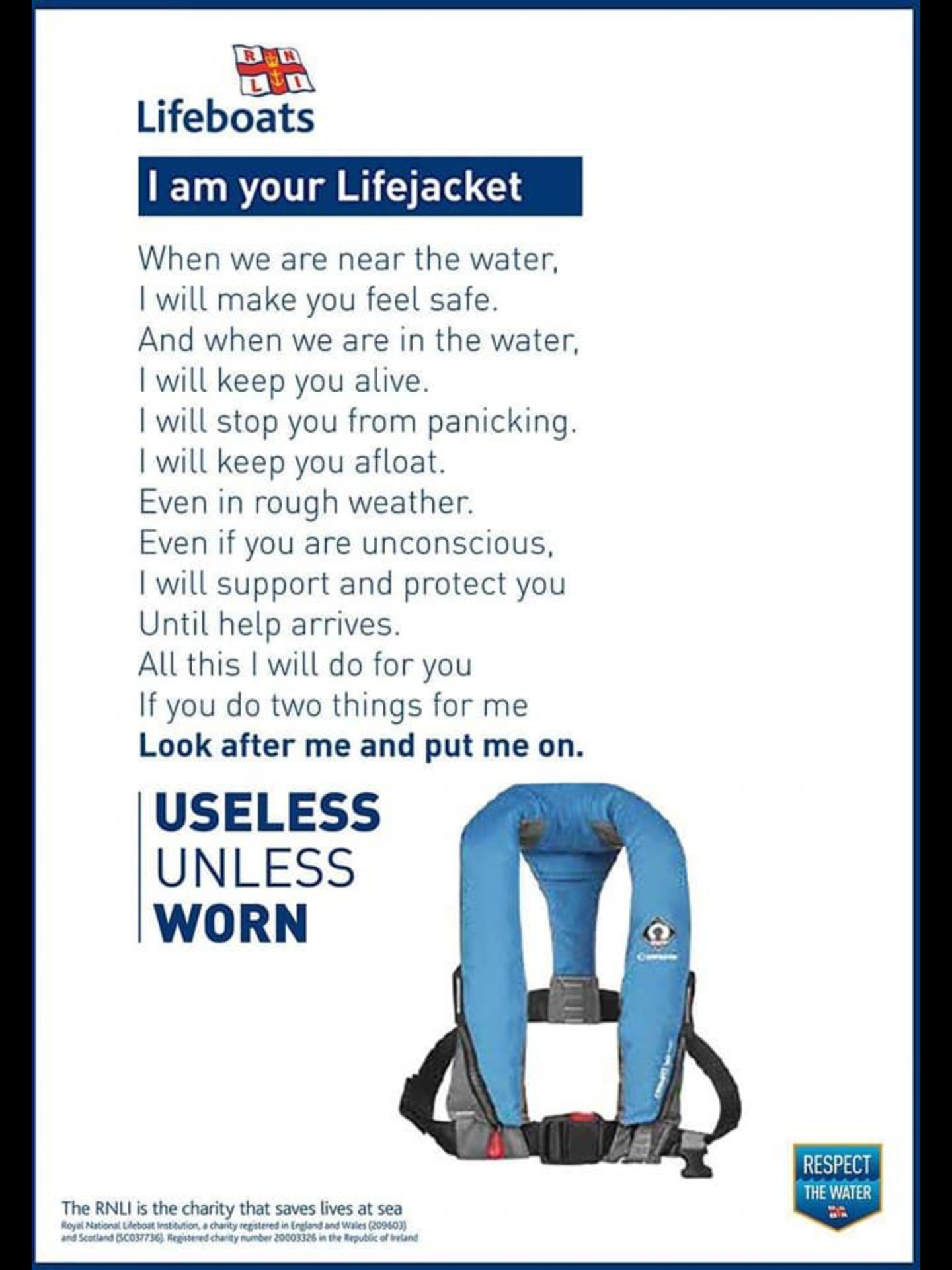 Read more about the article I am your Lifejacket