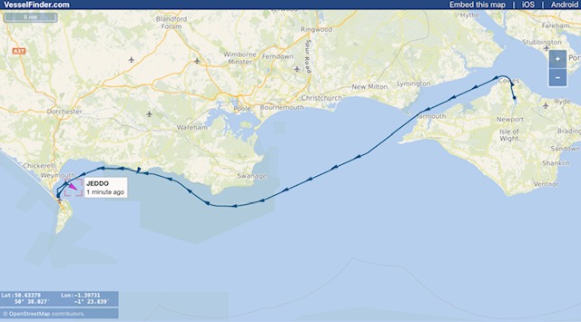 Read more about the article Daily Summary – Day 4 –  Cowes to Portland