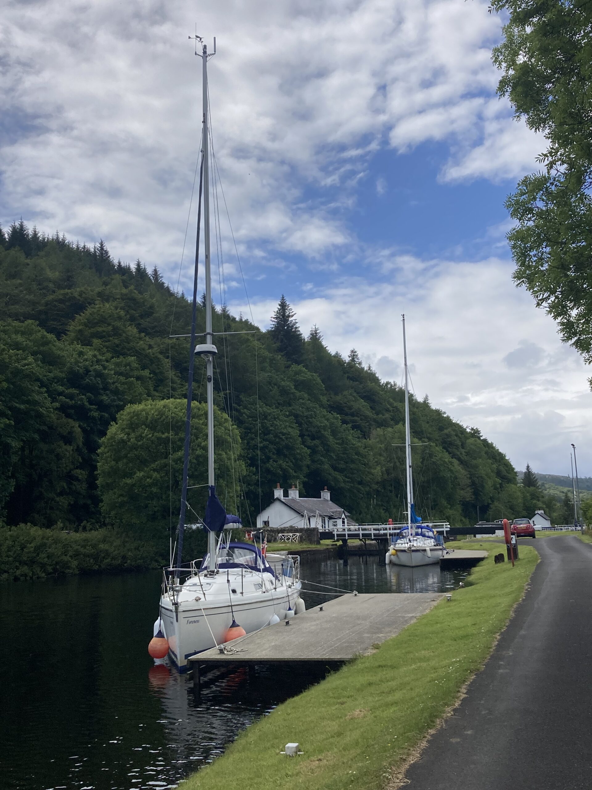 Read more about the article 14th June Cairnbaan to Dunardry 15th June Dunardry to Crinan